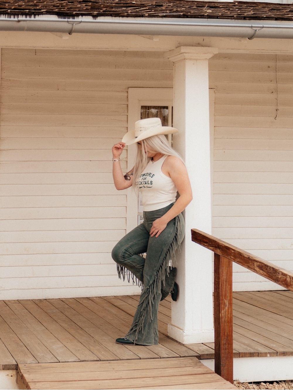 Fringed Lounge Pants